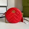 OPHIDIA MINI GG ROUND SHOULDER BAG RED