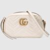GG MARMONT SMALL SHOULDER BAG WHITE